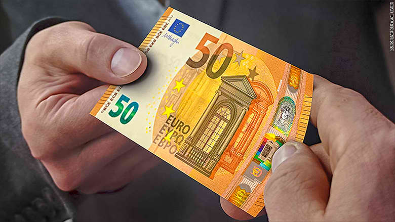 Look! Europe has new €50 banknote